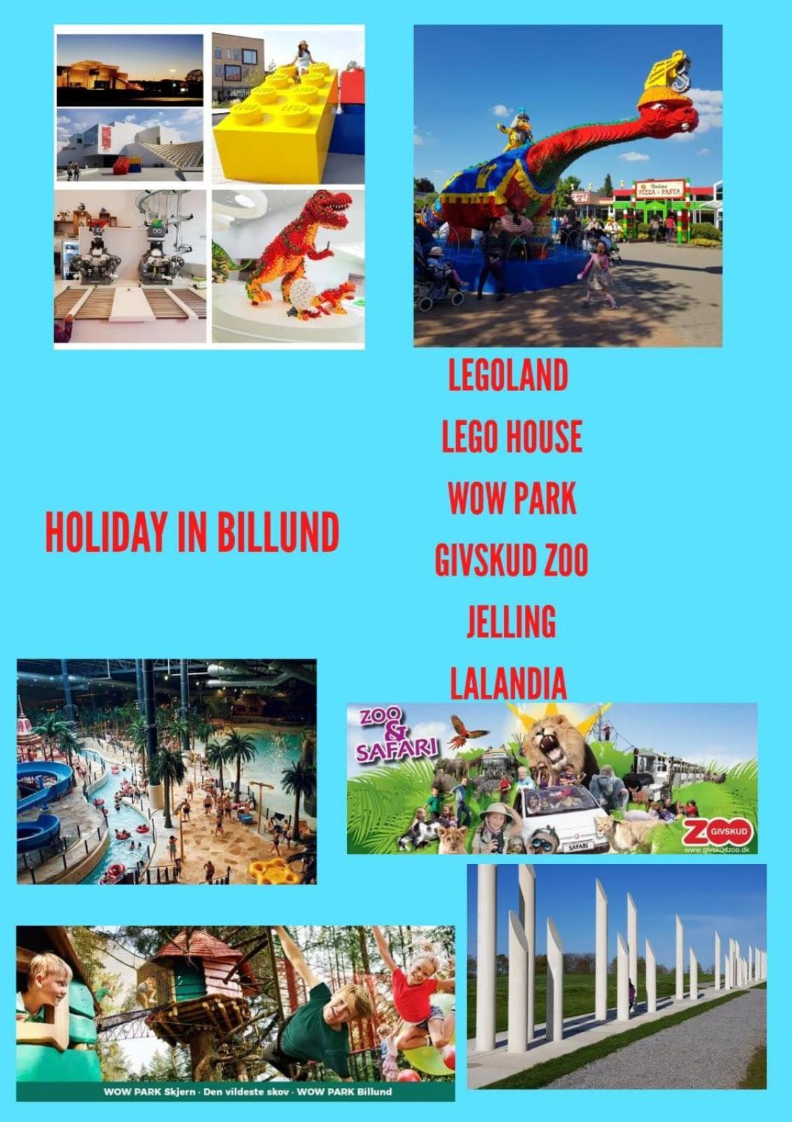 5 Minute Walk To Lego House - 50M2 Cozy Apartment- D Unit 比隆 外观 照片